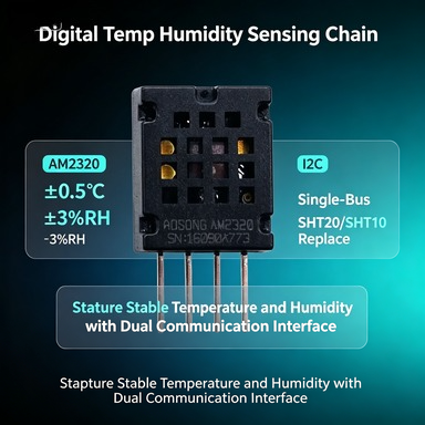 Muscle Sensor Emg - 1個入り AM2320 温度湿度センサー、3.1-5.5V I2C、高精度、SHT20 SHT10 代替品