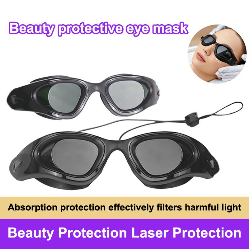 Light Therapy Glasses - 1個入り 美容サロン用ゴーグル 目の保護用患者用レーザー保護メガネ 光子美容赤色光療法機器用アイウェア