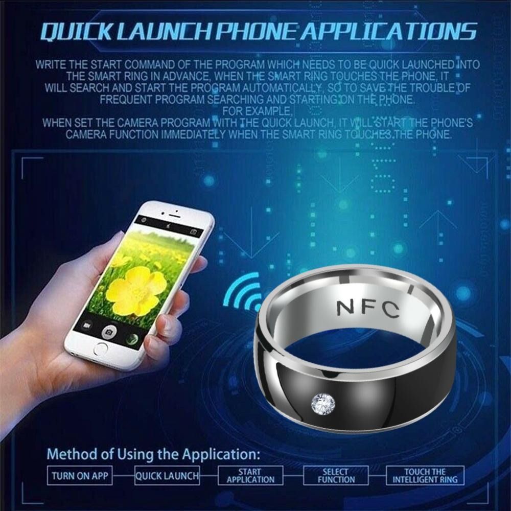 最新技術のAndroidスマートフォン機器、インテリジェント - Smart Ring Nfc Pay のレビューと価格