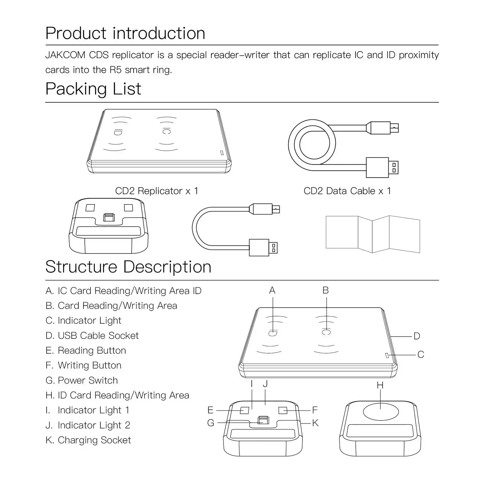 JAKCOM CDS RFID レプリケーター R5 スマー - Smart Ring Nfc Pay のレビューと価格